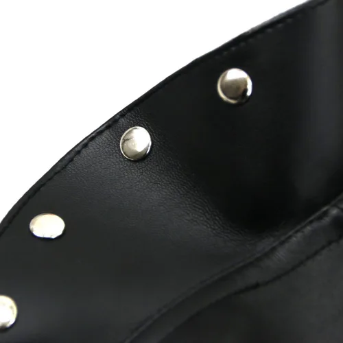 Vista 3 de Charmian Accesorios Steampunk para mujer, estilo retro, de cuero, brazalete, armadura