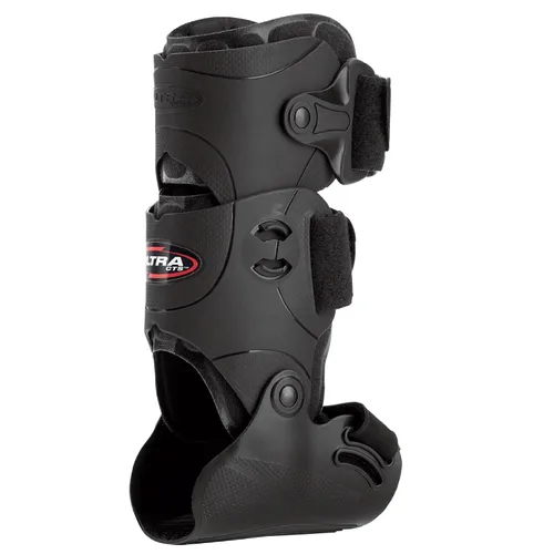 Vista 2 de Brace Direct Breg Ultra CTS Tobillera – Estabilizador rígido con bisagras para esguince de tobillo, tendinitis de Aquiles y esguinces altos