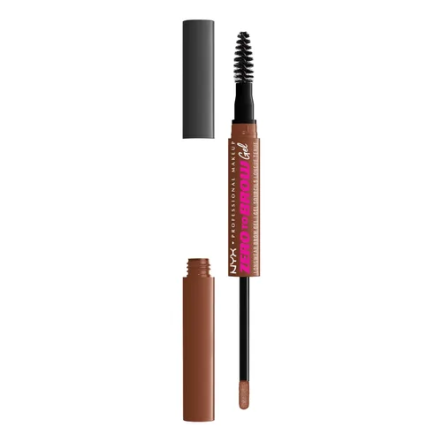 Vista 9 de NYX PROFESSIONAL MAKEUP Zero to Brow, gel de cejas de larga duración, rubio ceniza