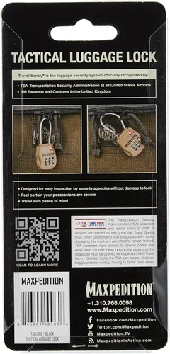 Vista 2 de Maxpedition Bloqueo táctico para equipaje