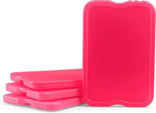 Vista 3 de Cool Coolers de Fit & Fresh XL Slim Ice Packs (paquete de 4) y paquetes de hielo delgados (paquete de 4), paquetes de hielo reutilizables