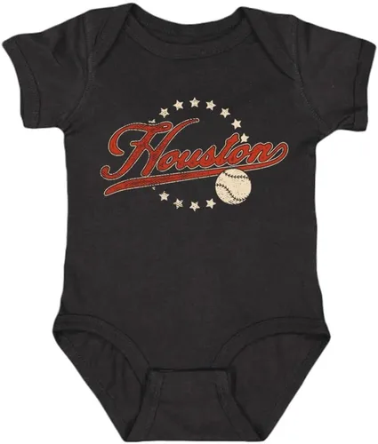 Vista 29 de Body para niños de estilo retro vintage para fanáticos del béisbol Arizona - Negro