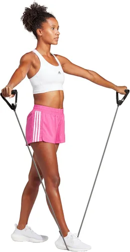 Vista 3 de adidas Pantalones cortos tejidos Pacer de 3 rayas para mujer