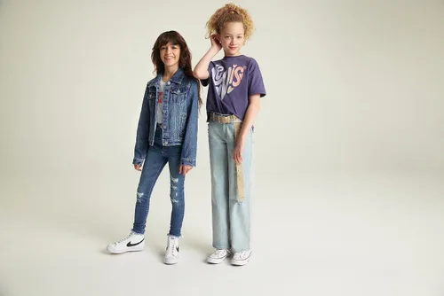 Vista 10 de Levi's Jeans ajustados de tiro alto 720 para niñas