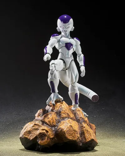 Vista 6 de TAMASHII NATIONS - Dragon Ball Z - Frieza Cuarta Forma (El Poder Sin Fondo del Universo) S.H.Figuarts Figura de acción