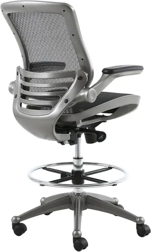 Vista 4 de Harwick Evolve - Silla de dibujo resistente de malla, acabado bronce