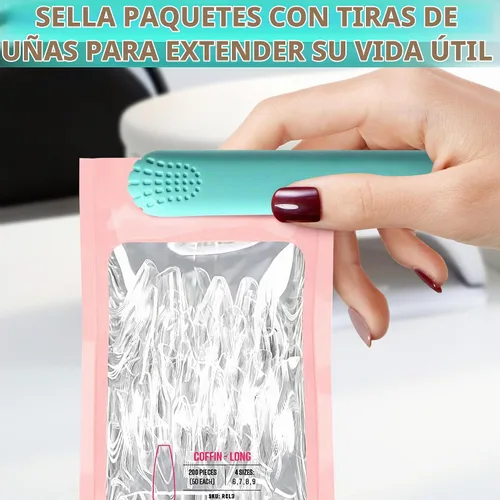 Vista 9 de Engarzadora de bolsas de 6.75" para bolsas de viruta con placa de cerámica