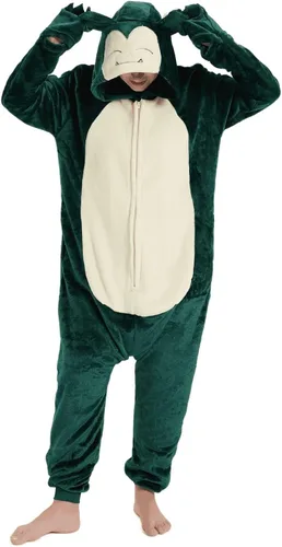 Vista 5 de XMiniLife Pijama unisex para adultos, disfraz de Navidad, Halloween