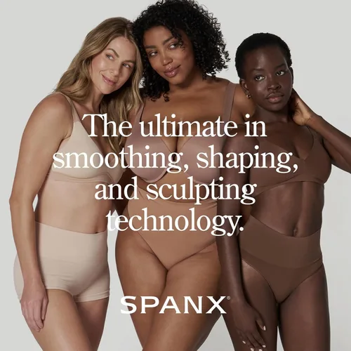 Vista 6 de SPANX Power Capri - Pantimedias sin pies moldeadoras para el cuerpo para control del núcleo, longitud ajustable, cintura cómoda