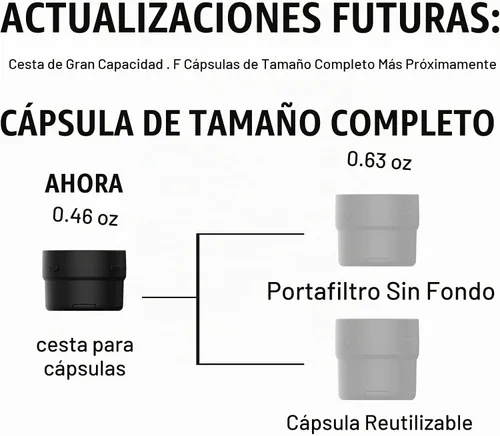 Vista 7 de Nuttii E-Coffee - Máquina de café espresso portátil, cafetera de viaje autocalentable de 20 bares, control de presión preciso para extracción