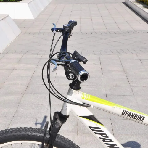 Vista 4 de UPANBIKE Mountain Bike Handlebar Riser Bar φ31.8mm Length 700mm(Black)