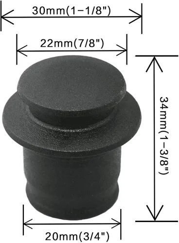 Vista 2 de Tapa para encendedor de cigarrillos, cubierta impermeable a prueba de polvo para 12 V, enchufe de encendedor de cigarrillos de coche, paquete de 4