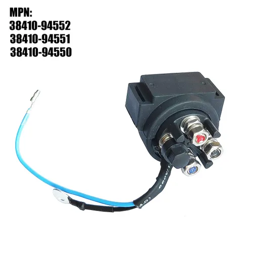 Vista 3 de Relé de inclinación de ajuste eléctrico para fuerabordas Suzuki DF40-DF140 de 4 tiempos y DT55-225HP 2 tiempos reemplazar 38410-94550 38410-94551