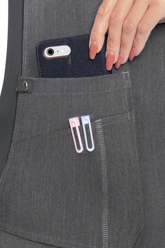 Vista 4 de Med Couture Touch - camisa de uniforme médico con cuello en V para mujer