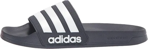 Vista 9 de adidas Sandalias de ducha Adilette unisex para adultos, TintaBlancoTinta