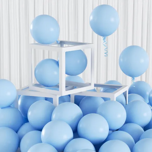 Vista 14 de 100 globos negros pequeños de 5 pulgadas
