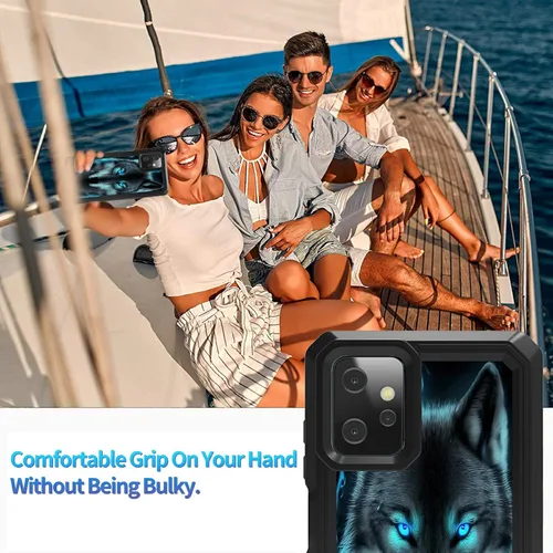 Vista 7 de Funda protectora para Motorola Moto G Power 2023 5G, carcasa protectora resistente de doble capa, funda de absorción de impactos premium para Moto G