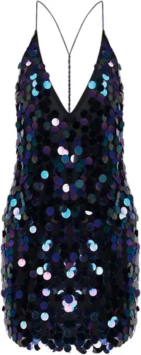 Vista 6 de ticcoy Vestido de lentejuelas para mujer, de manga larga, con purpurina brillante, vestido ajustado para fiesta, cóctel, vestido de noche