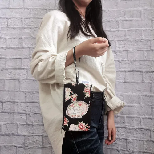 Vista 3 de Tainada Bolso de mano para teléfono para mujer, con doble cremallera, cartera para iPhone 15 Pro Max, 15 Plus, Samsung S23+