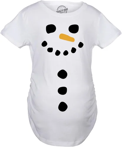 Vista 2 de Funny Maternity Christmas Shirts for The Holidays Cute Tees to Celebrate Bumps First Christmas