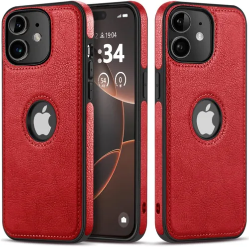 Vista 9 de Funda protectora de cuero de lujo con diseño único para iPhone 11, antideslizante, resistente a los arañazos, ultra delgada, funda protectora
