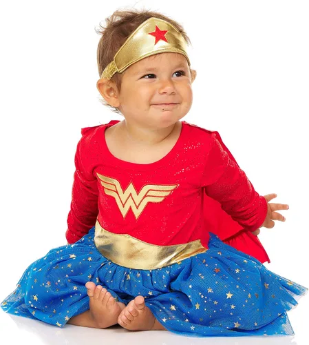 Vista 2 de DC Comics Disfraz de Batgirl para bebés y niñas