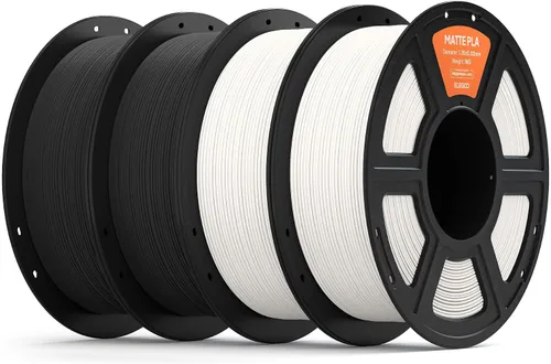 Vista 16 de ELEGOO Filamento de ácido poliláctico (PLA) mate 1.75mm Beige 1KG, filamento de impresora 3D de alta precisión, carrete de 1kg (2.2lbs) Compatible