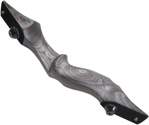 Vista 5 de Tiro con arco recurvo de 59.8 in de arco tradicional de caza de arco largo de madera 30 – 60 libras para la práctica de tiro, la competencia