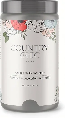 Vista 136 de Country Chic - Pintura a la tiza todo en uno para muebles y armarios, ecológica, acabado mate, con primer y sellador, para madera y metal, Alchemist