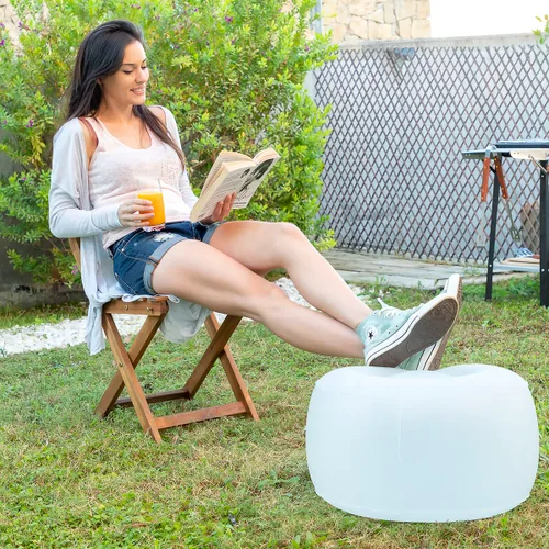 Vista 5 de Asiento Hinchable con LED Multicolor y Mando a Distancia Pulight InnovaGoods