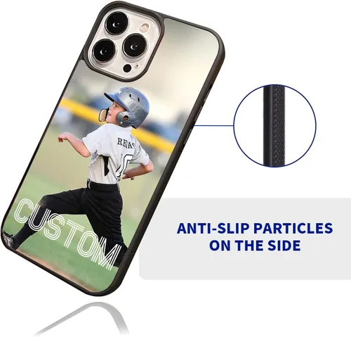 Vista 2 de Fundas de teléfono personalizadas con costuras divertidas de silicona para iPhone 11 12 13 14 15 16 17 Pro Max Plus Air para Samsung Galaxy S20 S21