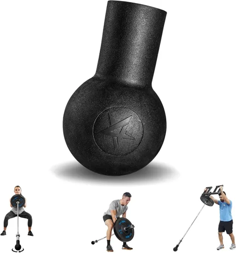 Vista 13 de Yes4All Exercise Machine Adjustable T Bar Row Attachment, D Row Handle/Landmine Handle Attachment with Textured Rubber Handles