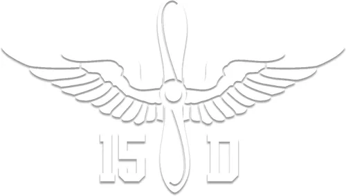 Vista 7 de Inkfidel 15D Aircraft Powertrain Repairer Prop Insignia Vinilo Calcomanía (negro)