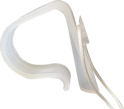 Vista 4 de Clips de iglesia para decoración de boda, juego de 6, ganchos de plástico resistentes, sillas de acento, barandilla, decoración de pasillo de boda