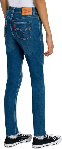 Vista 4 de Levi's Jeans ajustados de tiro alto 720 para niñas