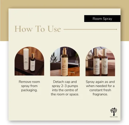 Vista 4 de PRISTINE English Country Inn Linen & Room Spray Ambientador, hecho con aceites esenciales, fragancia en aerosol para ambientes con fresa y vainilla