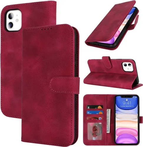Vista 36 de Funda tipo cartera para iPhone 8 Plus iPhone 7 Plus con tarjetero para iPhone 8 Plus, funda tipo cartera para mujeres y hombres, de piel sintética