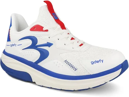 Vista 12 de Gravity Defyer G-Defy Energiya - Zapatillas de entrenamiento híbridas VersoShock Performance Absorción de Choques Negro