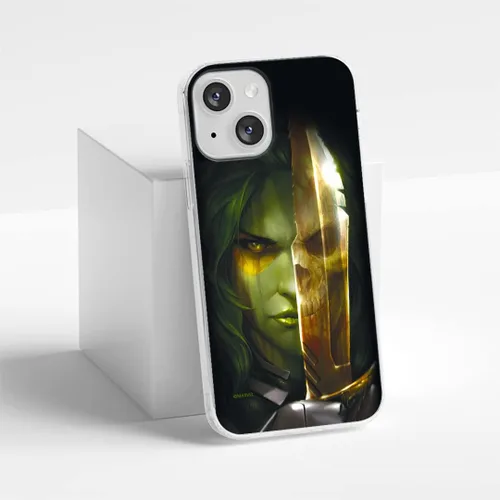 Vista 6 de ERT GROUP Caja del teléfono móvil para Xiaomi REDMI Note 10/10S Original y con licencia oficial Marvel Patrón Gamora 002 adaptado de manera óptima a