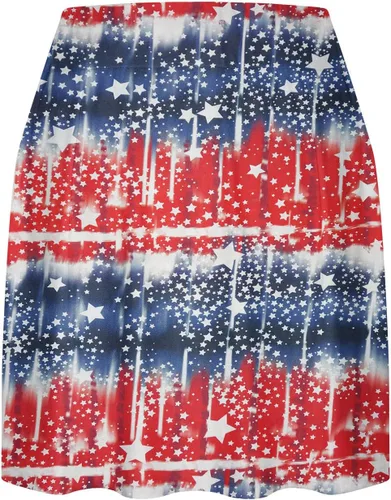 Vista 4 de Pantalones cortos para mujer con diseño de bandera del 4 de julio del Día de la Independencia, pantalones cortos patrióticos para animadoras 2023