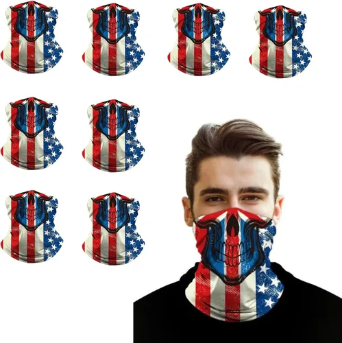 Vista 10 de Neck Gaiter Balaclava Bandana Face mask, Sun Wind protection, Cycling, Running, Hiking Sports, for Men & Women