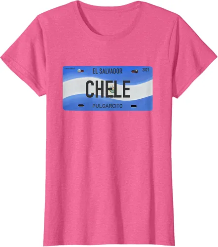 Vista 13 de Camiseta CHELE Diseño con Frases Típicas de El Salvador