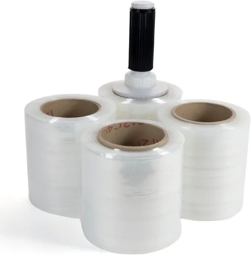 Vista 10 de IDL Packaging Mini rollo de envoltura elástica de 5 pulgadas x 1000 pies
