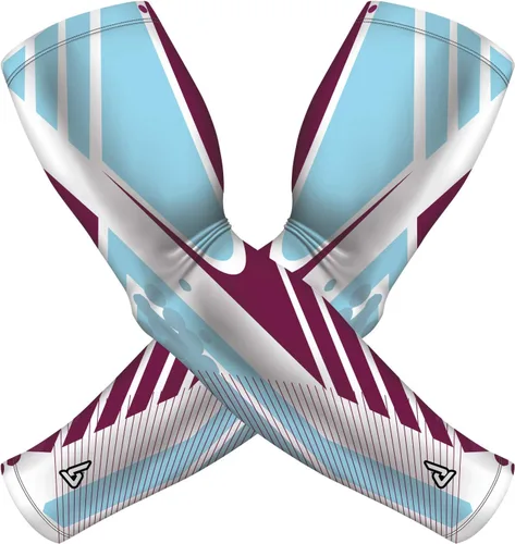 Vista 10 de B-Driven Sports Mangas de compresión de enfriamiento para hombres, mujeres y jóvenes, protección UV del antebrazo, soporte deportivo (1 par)