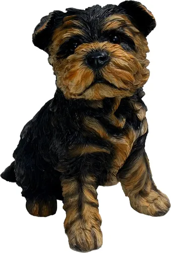 Vista 6 de Punch-Boxer Puppy M by Michael Carr Designs - Figura de perro cachorro para exteriores, para jardines, patios y césped (80108)