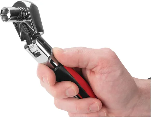 Vista 6 de Performance Tool W9116 - Trinquete rechoncho de cabeza flexible de doble accionamiento de 1/4 pulgadas y 3/8 pulgadas