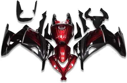 Vista 31 de US STOCK Pink Gray Chameleon Fairing Fit for Kawasaki Ninja 2013-2017 EX300 020 Pink Gray Chameleon