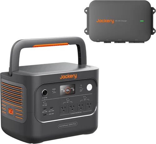 Vista 11 de Jackery HomePower 2000 Plus v2 Power Station, 2048Wh, salida de CA de 2400