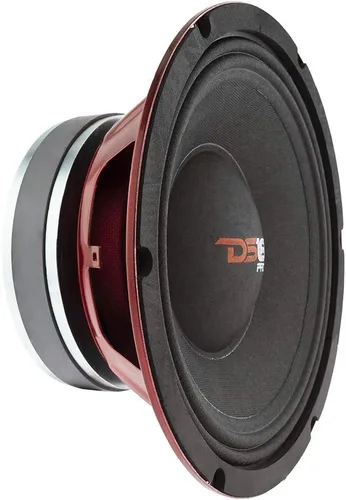 Vista 15 de Altavoz DS18 PRO de rango medio, cúpula en compresión de aluminio roja, altavoces de puerta de audio de alta calidad para auto o camión sistema