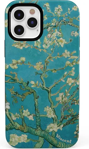 Vista 61 de Casely Funda para iPhone 12 Pro Max Always Vibing Retro Diseño protector audaz Diseño compatible con MagSafe